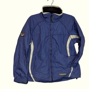 Misty Mountain Waterproof Nylon Windbreaker Rain Jacket Shell, size S